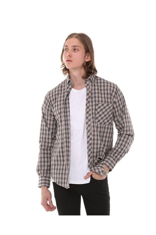 Regular Fit Ekose Erkek Gömlek (HEDİYE KUTULU)