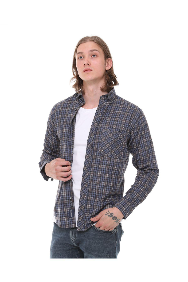 Regular Fit Ekose Erkek Gömlek (HEDİYE KUTULU)