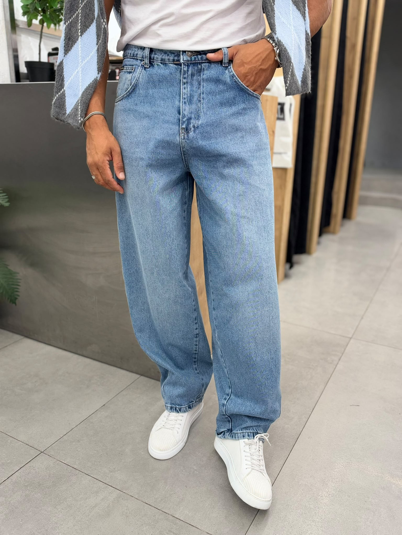 Catch Baggy Jeans Açık Mavi