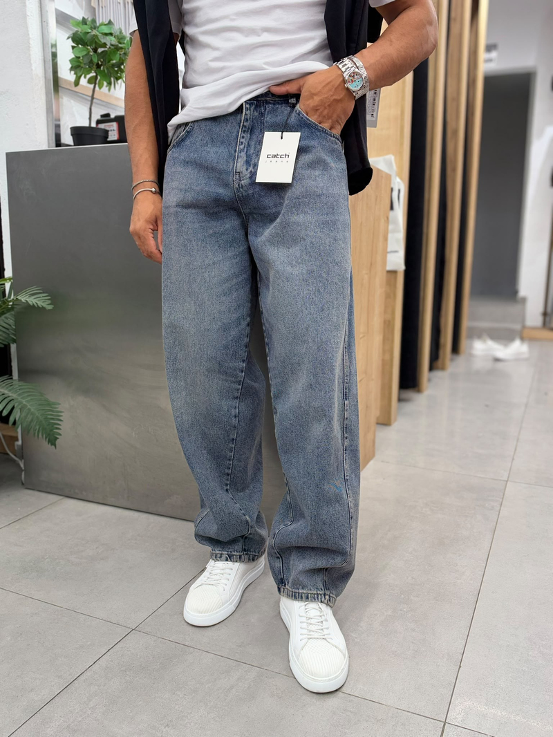 Catch Baggy Jeans Mavi