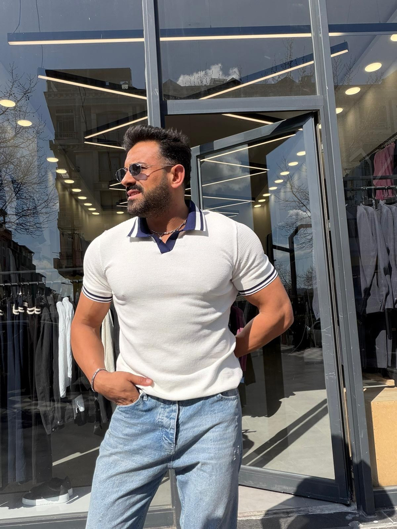 Ferel Triko Tshirt Beyaz