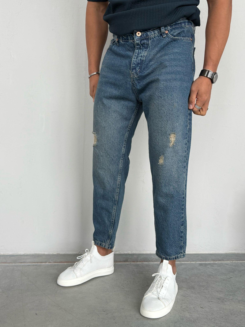 We 11 Boyfriend Jean Mavi