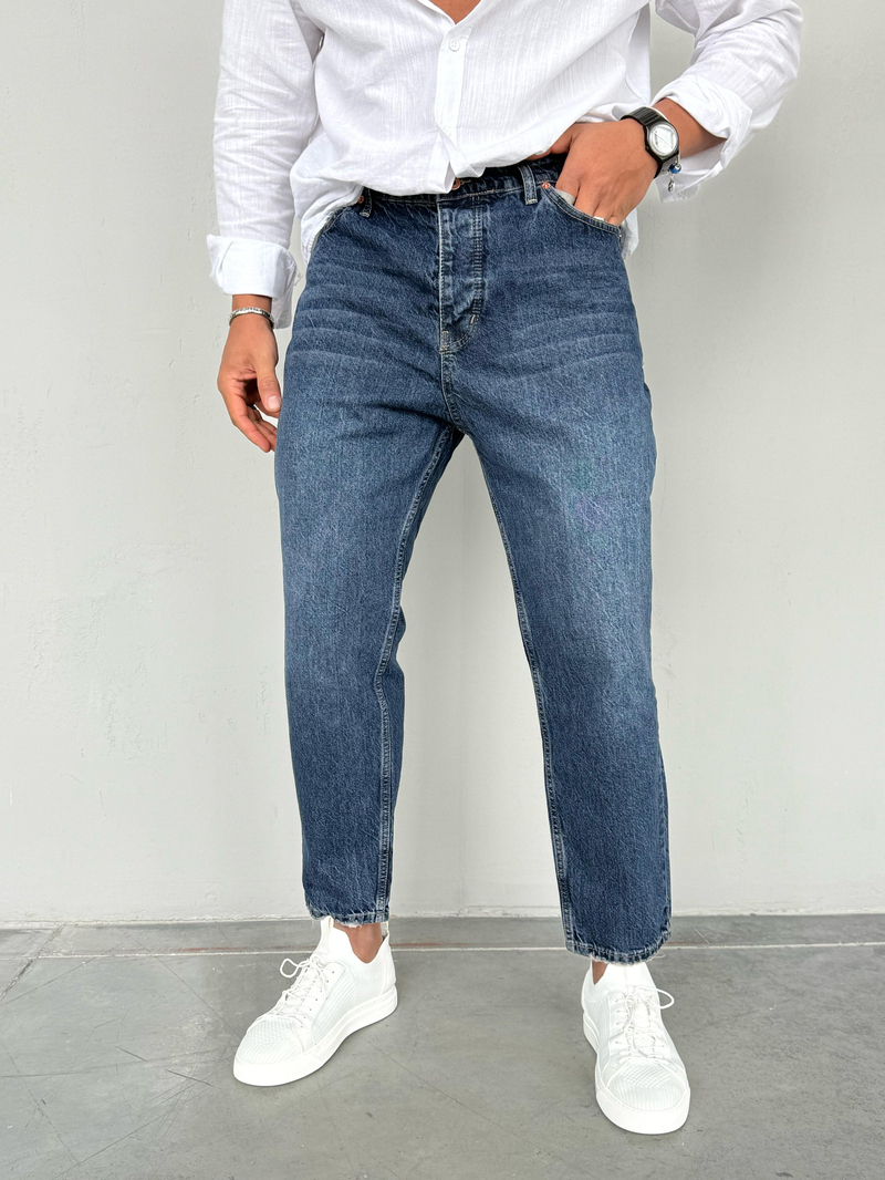 We11 Boyfriend Jean Lacivert