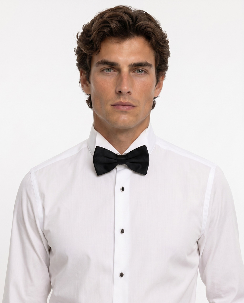 Tuxedo Shirt White