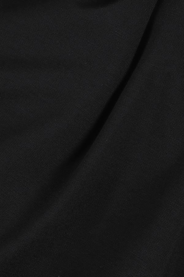 Bis.Yaka K.Kol T-Shirt Siyah
