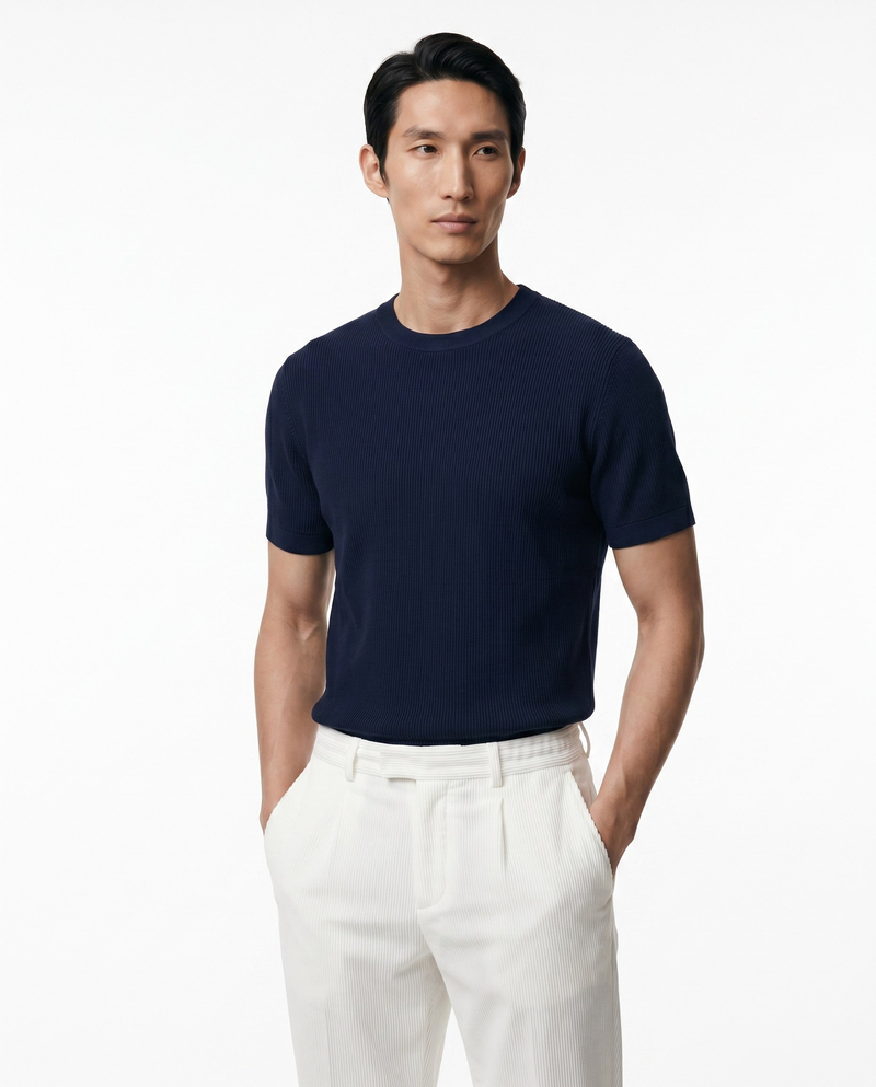 Classic Triko T-Shirt Navy