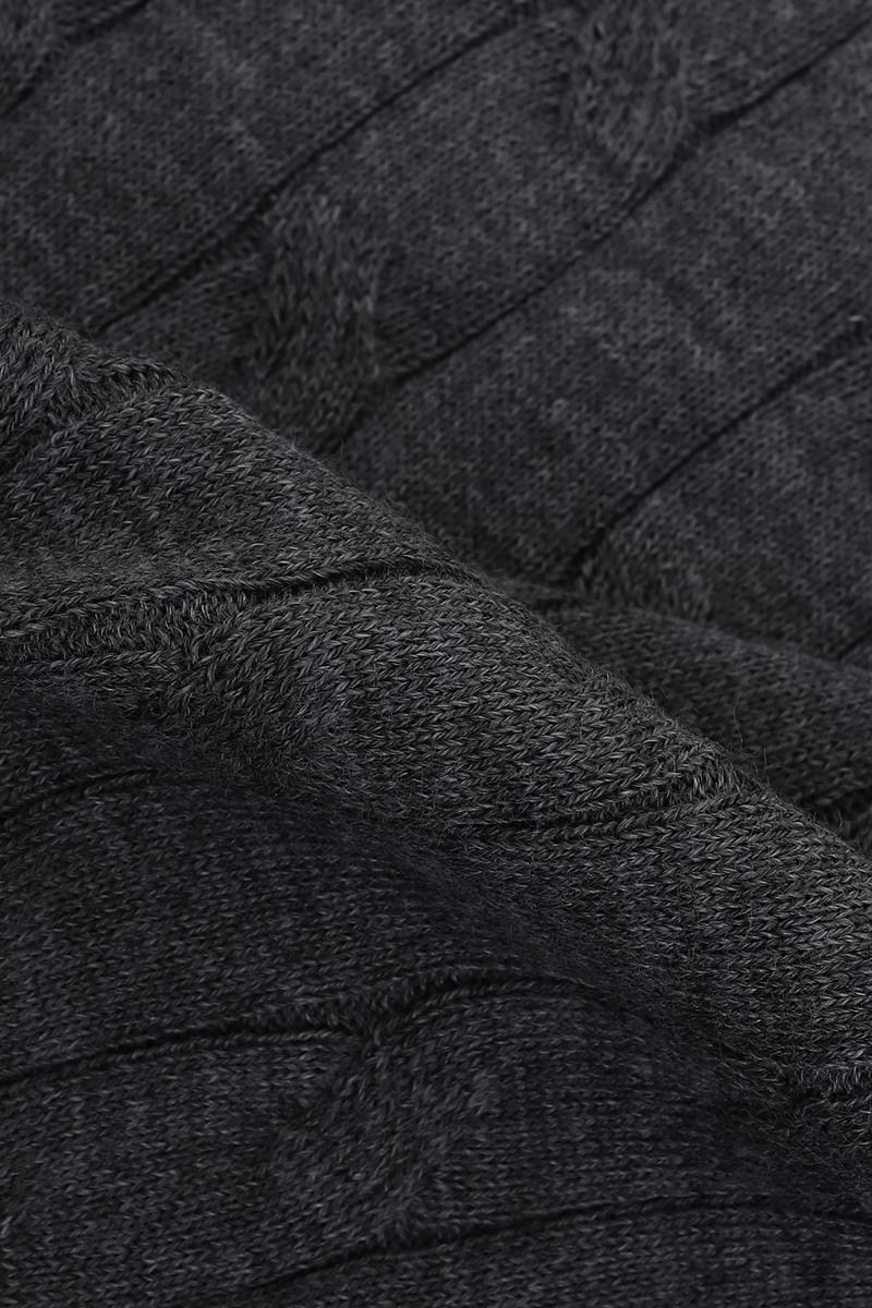 Full Fisherman Sweater Anthracite/Melange