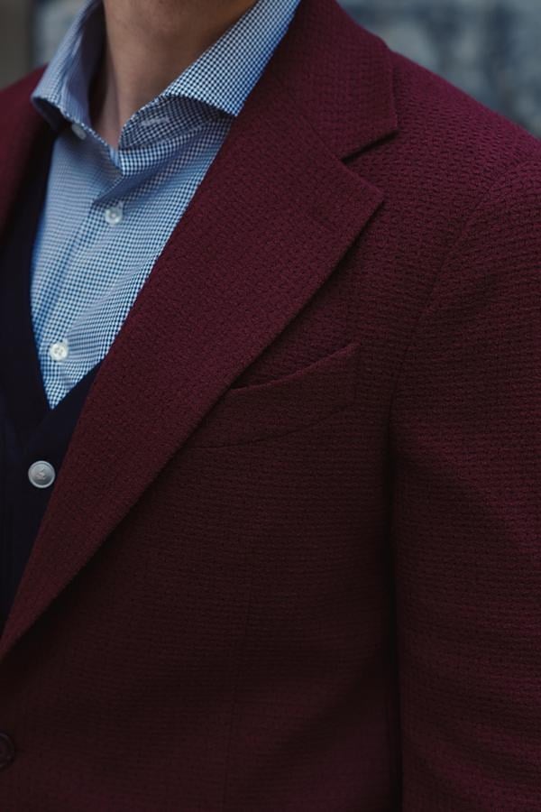 Aura Ceket Bordo
