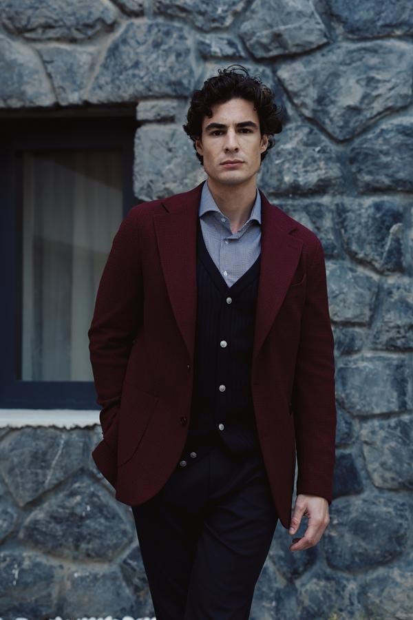 Aura Ceket Bordo