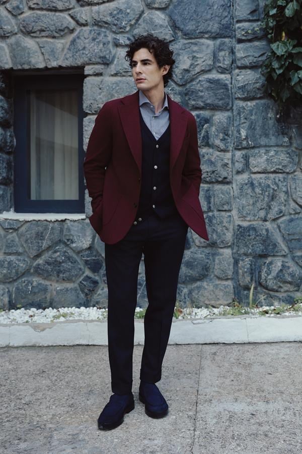 Aura Ceket Bordo