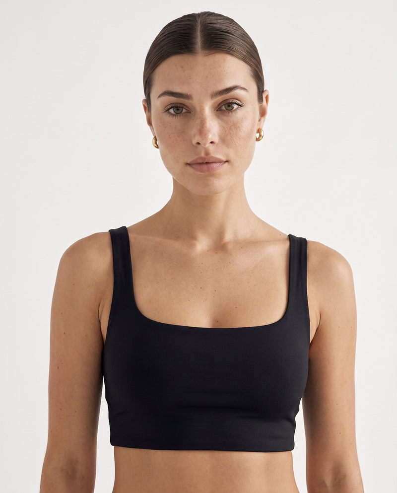 Kai Crop Siyah