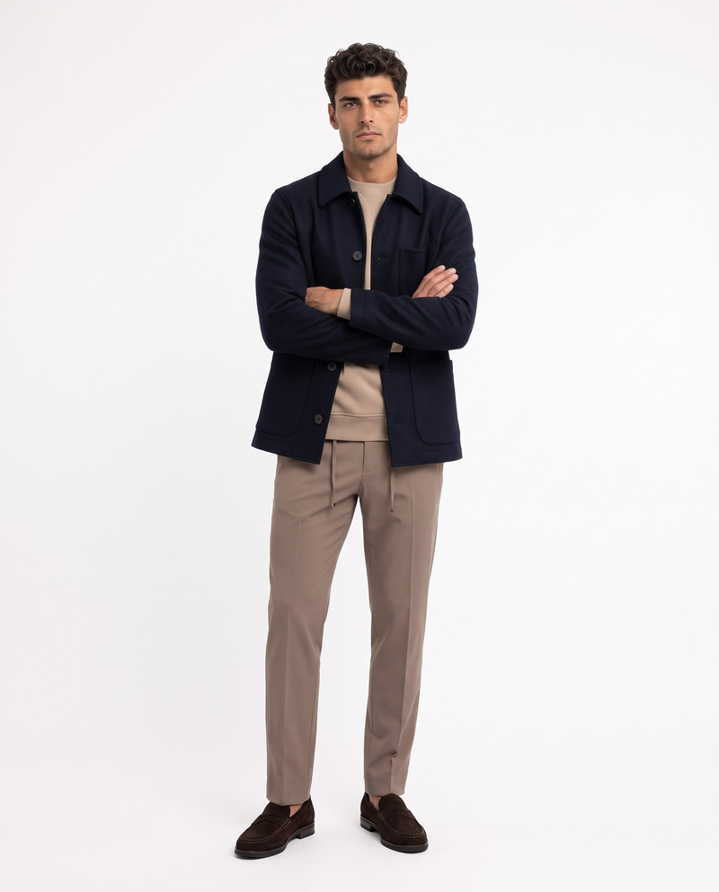 Jake Overshirt Lacivert