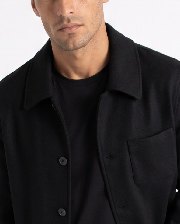 Jake Overshirt Siyah