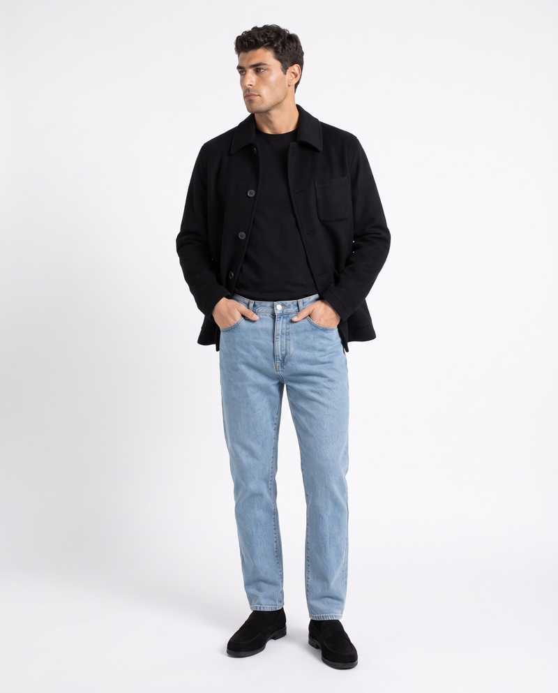 Jake Overshirt Siyah