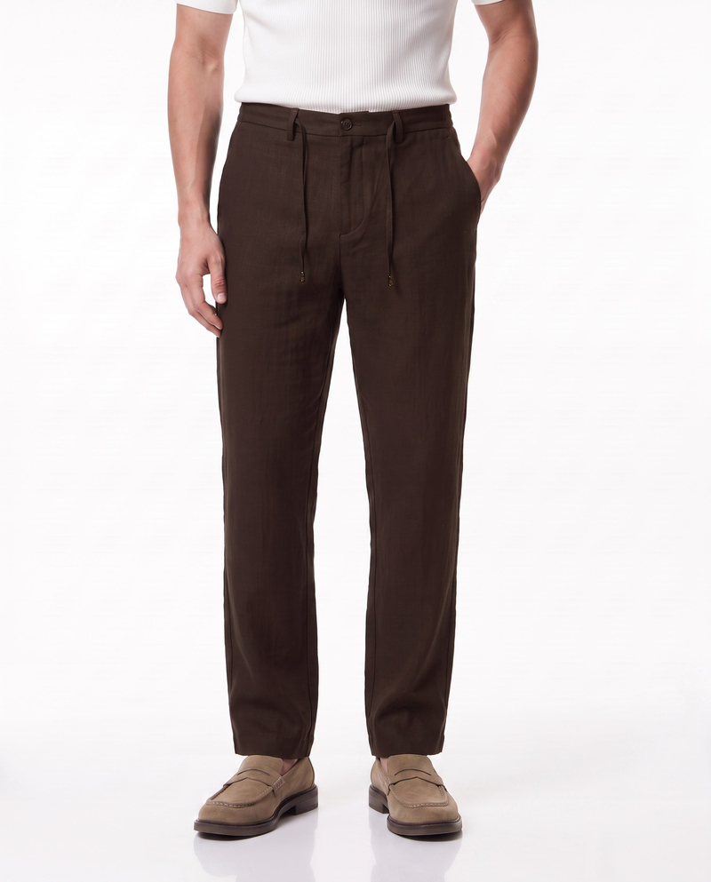 Soft Ruby Jogger Pantolon Kahverengi