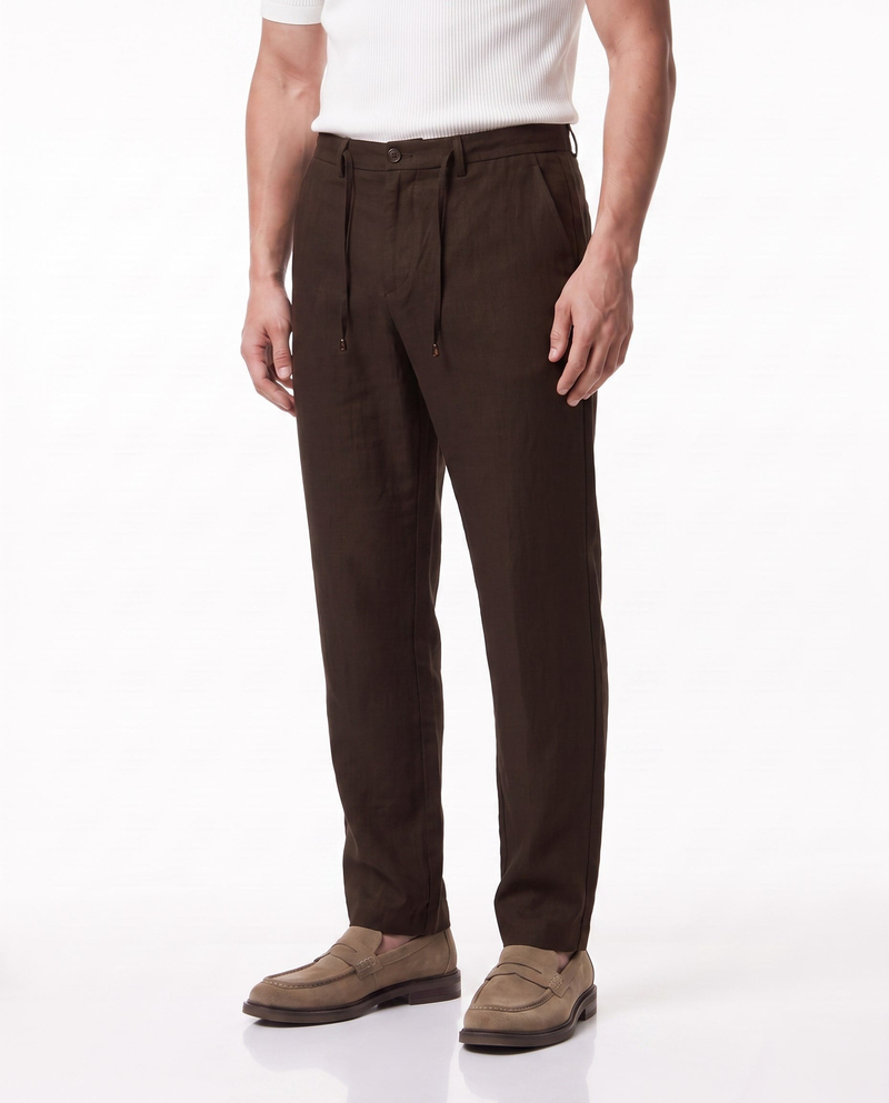 Soft Ruby Jogger Pantolon Kahverengi
