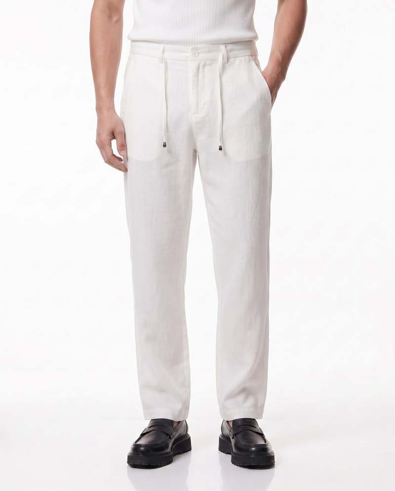 Soft Ruby Jogger Pantolon Beyaz