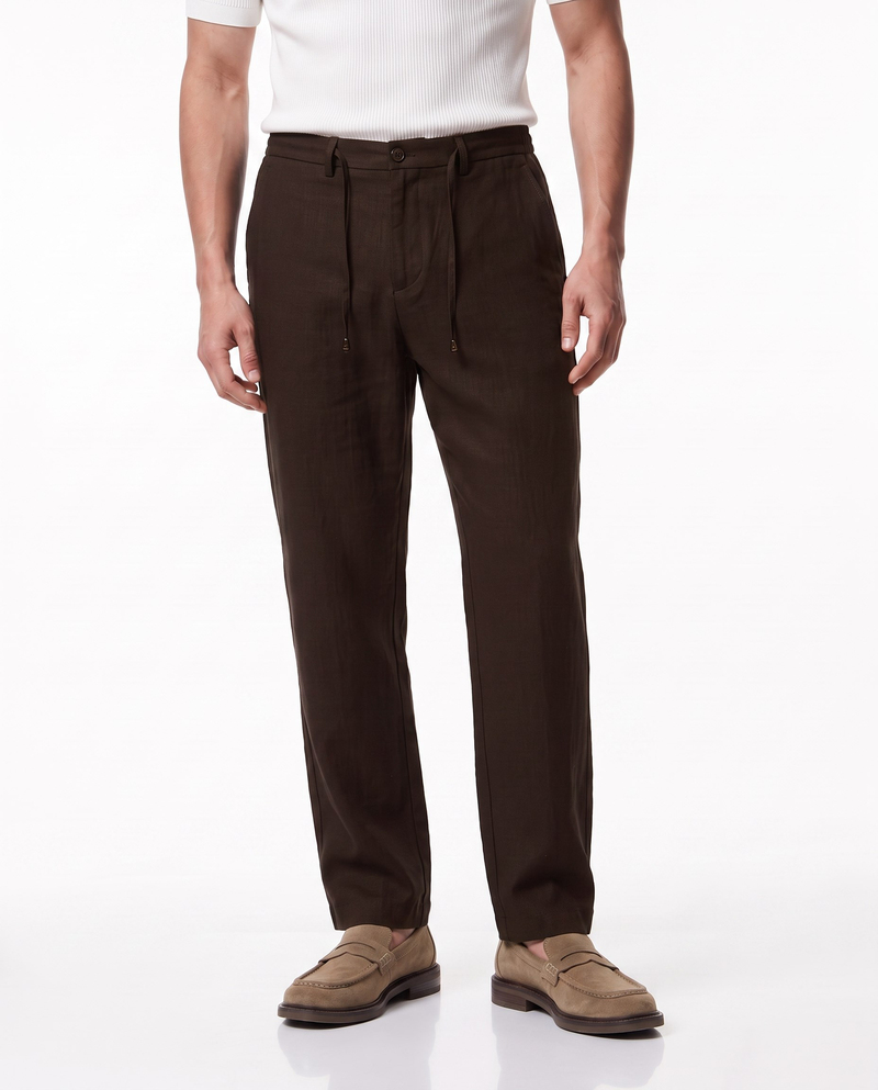 Soft Ruby Jogger Pantolon Kahverengi