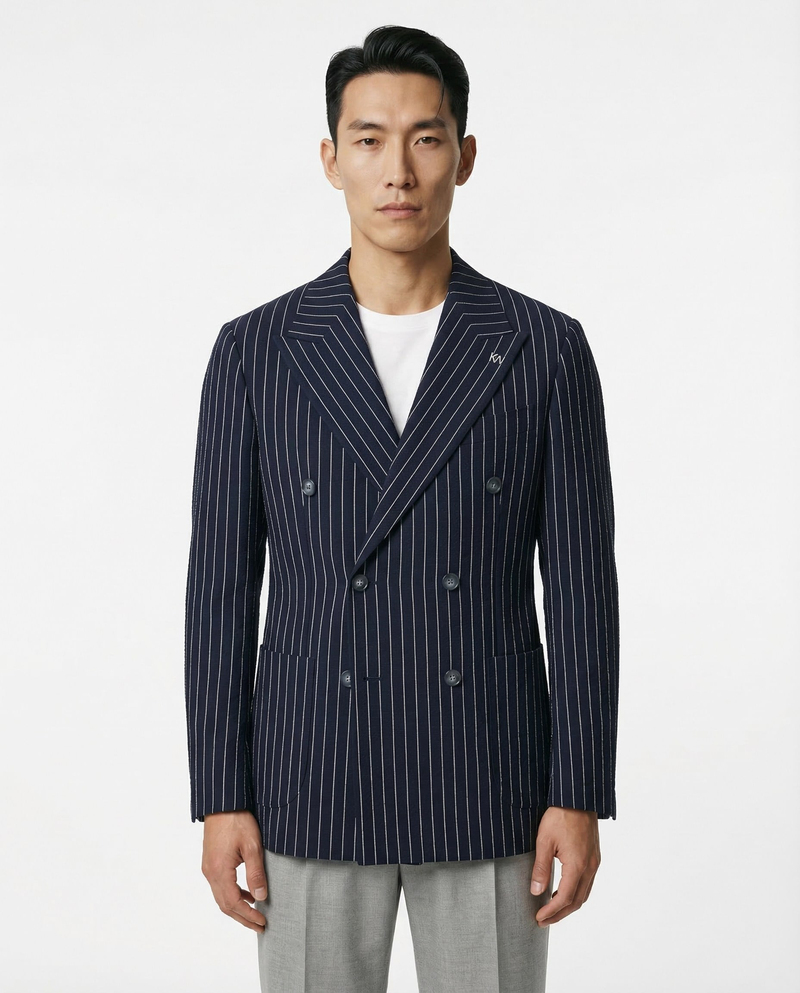Cosmo  Kruvaze Ceket Lacivert