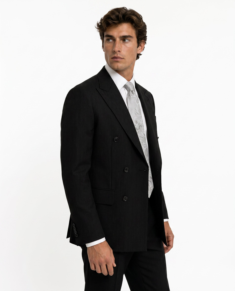 Cursive Kruvaze Suit Black