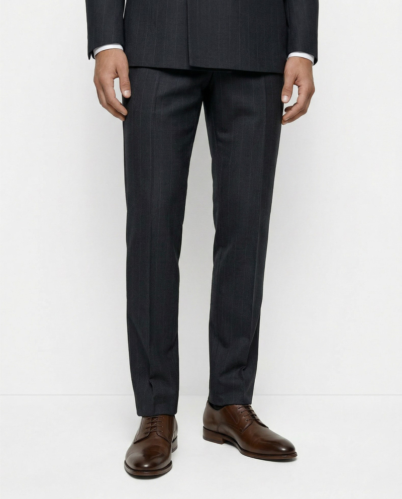 Angelico Cross-Over Suit Navy