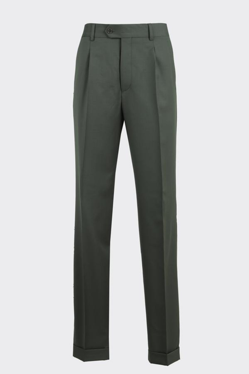 Sarteno Double-Breasted Suit Khaki