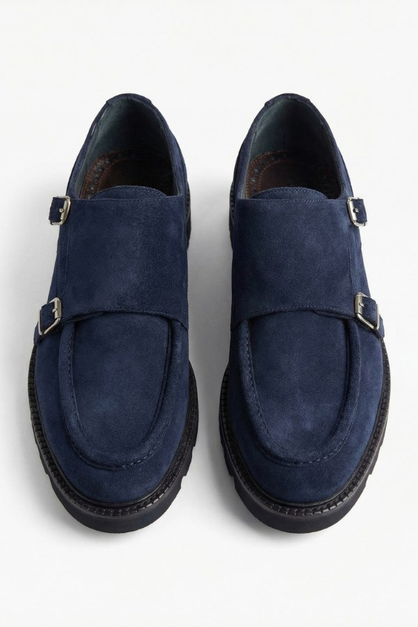 Loafer Ayakkabı Lacivert Süet