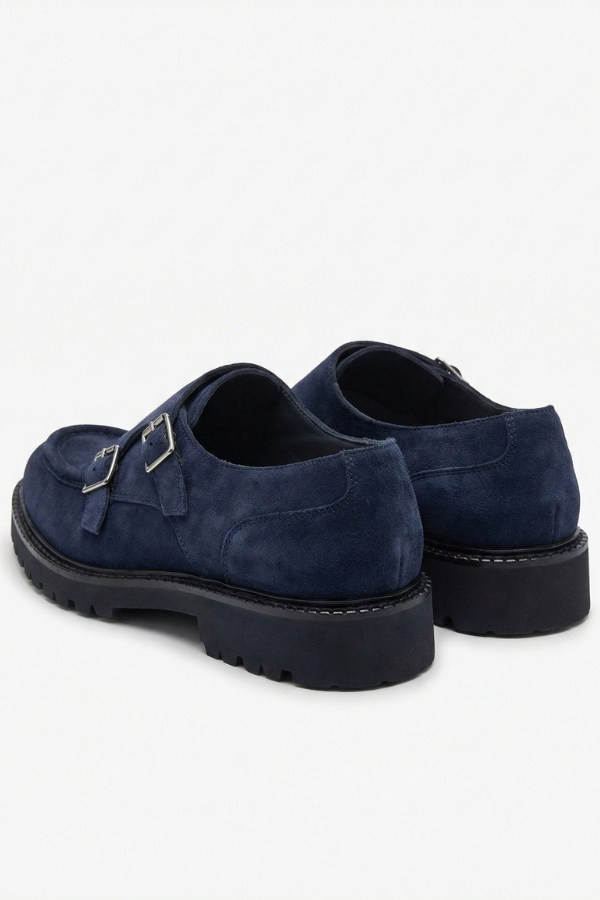 Loafer Ayakkabı Lacivert Süet