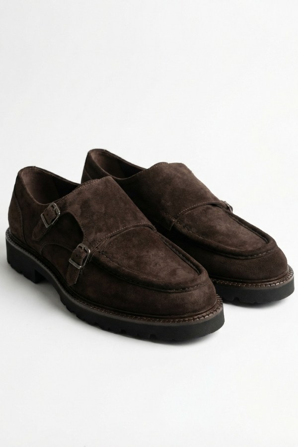 Loafer Ayakkabı Kahve Süet