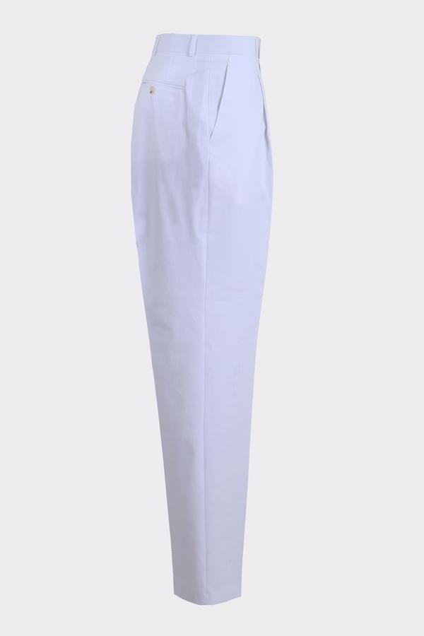 Barcelona Modern Fit Pantolon Beyaz