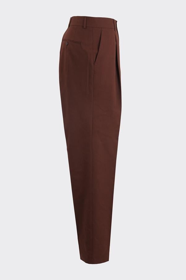 Barcelona Modern Fit Pantolon Kahverengi