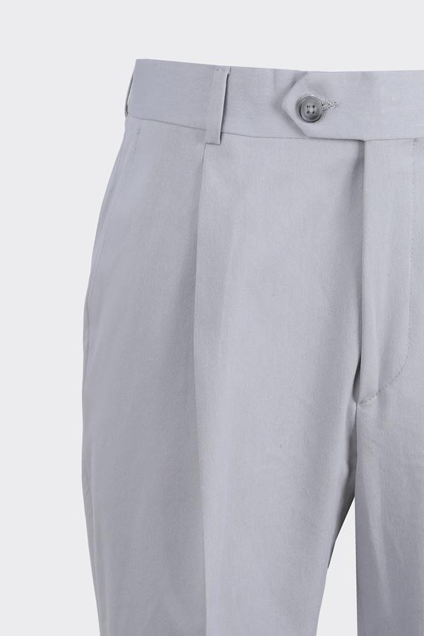 Barcelona Modern Fit Pantolon Gri