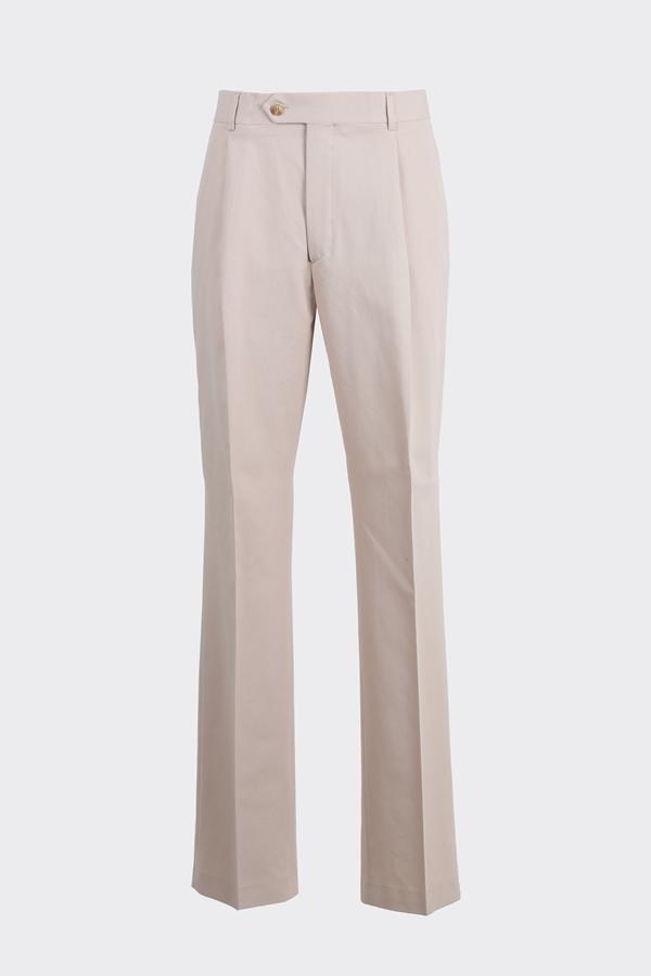 Barcelona Modern Fit Pantolon Ekru