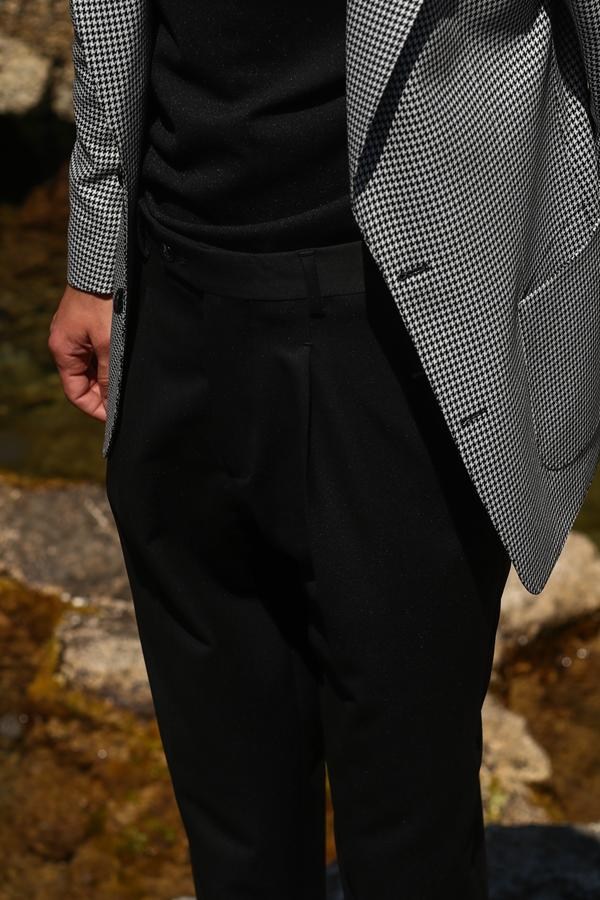 Modern Fit Pantolon Siyah
