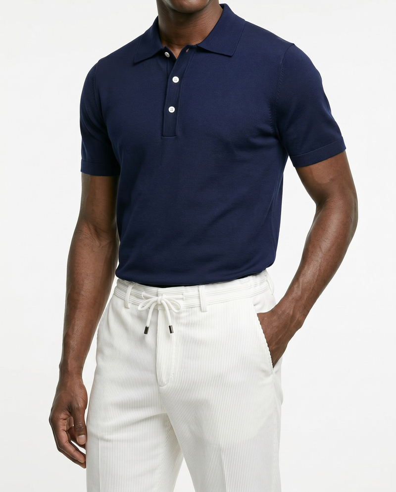 Eterno Triko T-Shirt Lacivert