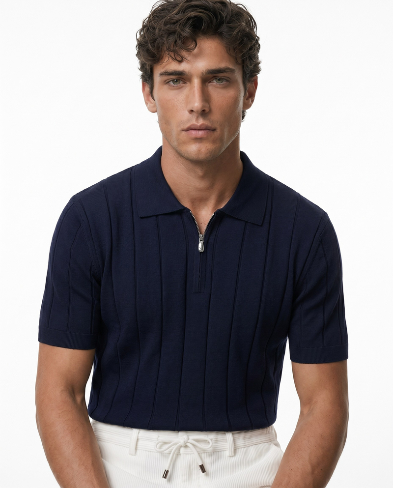 Riva Polo Triko T-Shirt Lacivert