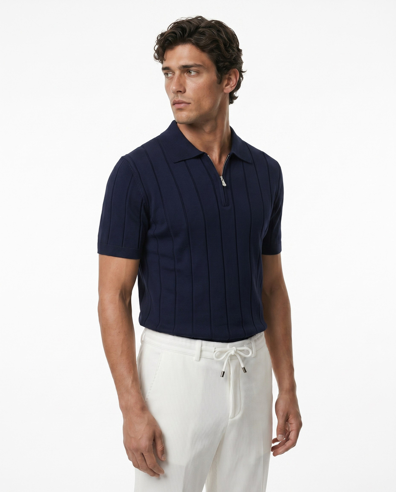 Riva Polo Triko T-Shirt Lacivert