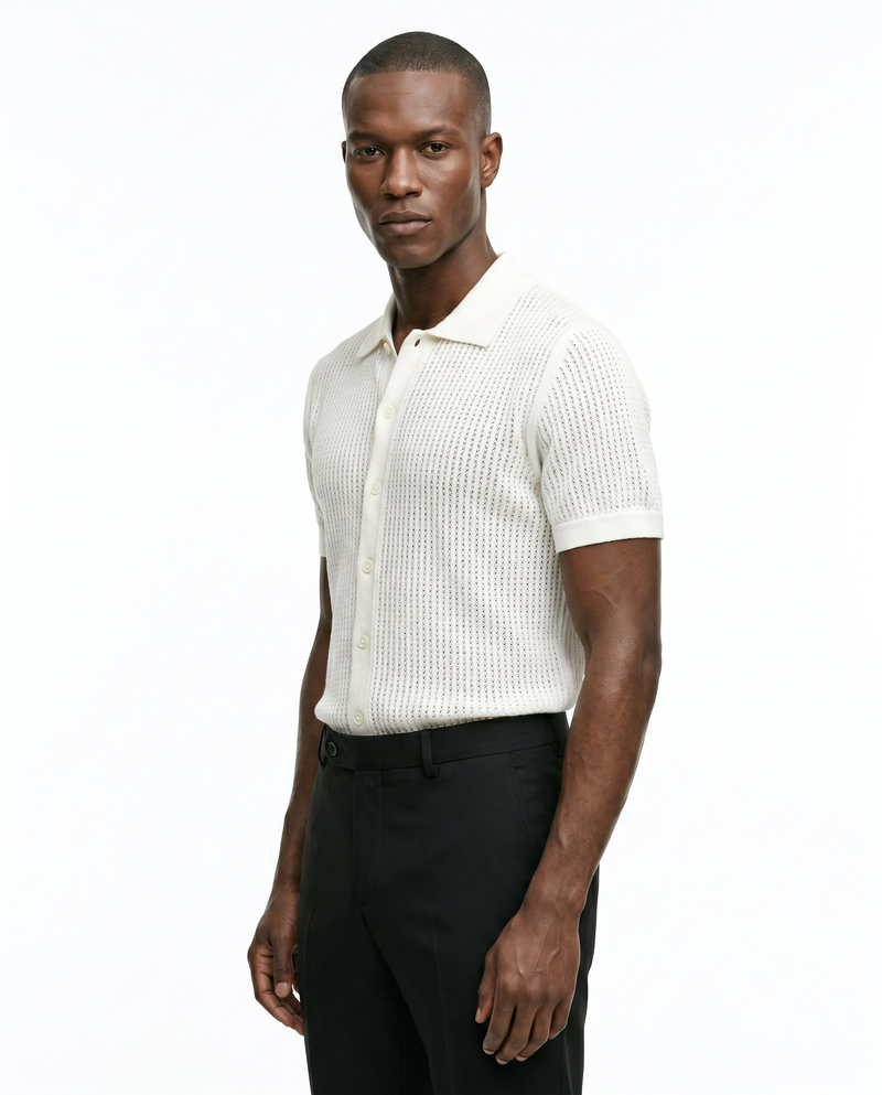 Easy Polo Triko T-Shirt Beyaz