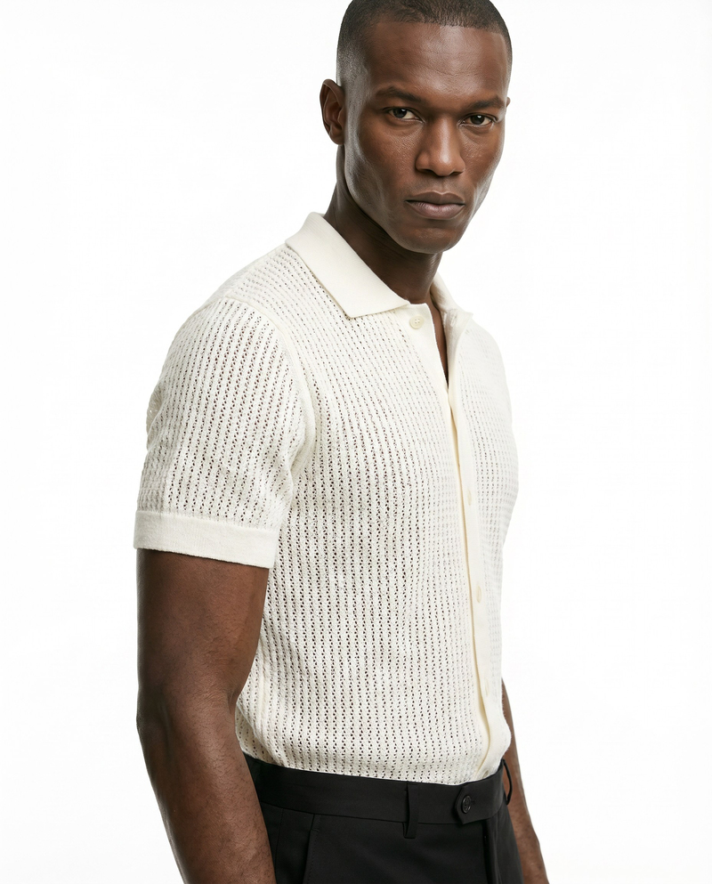 Easy Polo Triko T-Shirt Beyaz