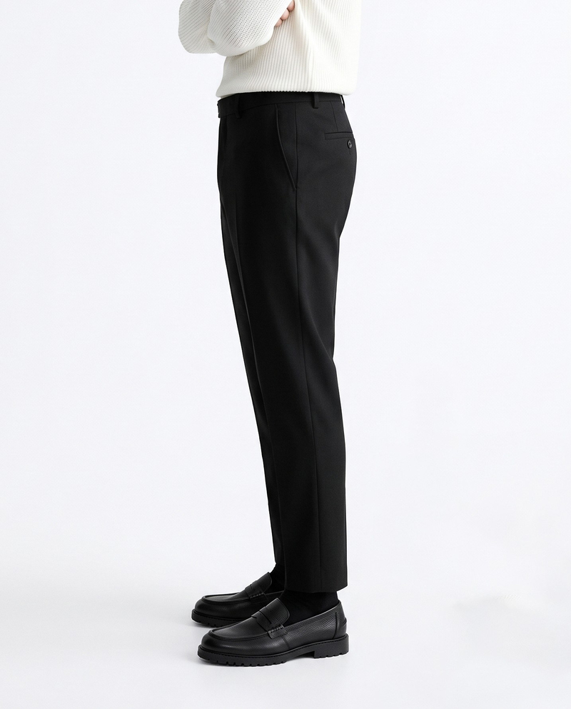 Alessa Slim Fit Pantolon Siyah