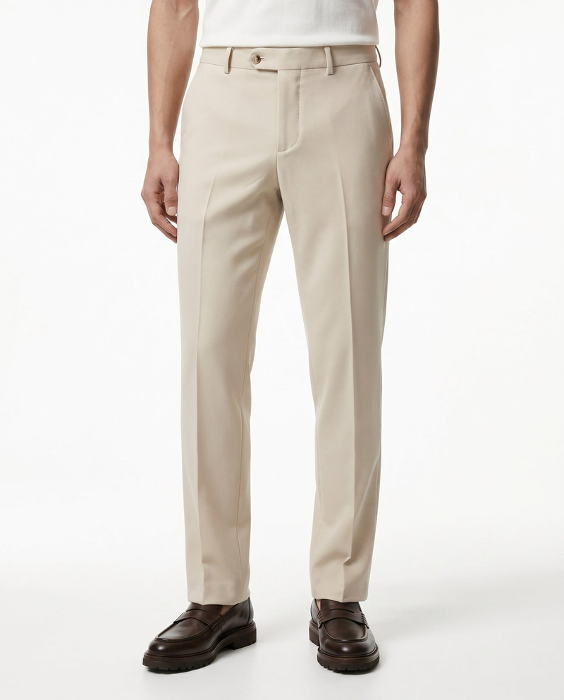 Marcusl Slim Fit Pantolon Bej