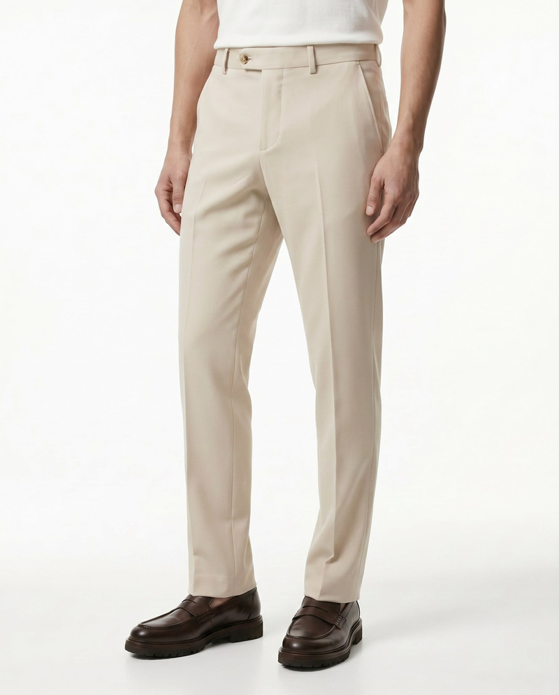 Marcusl Slim Fit Pantolon Bej