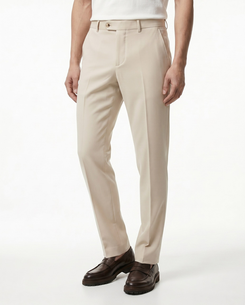 Marcusl Slim Fit Pantolon Bej