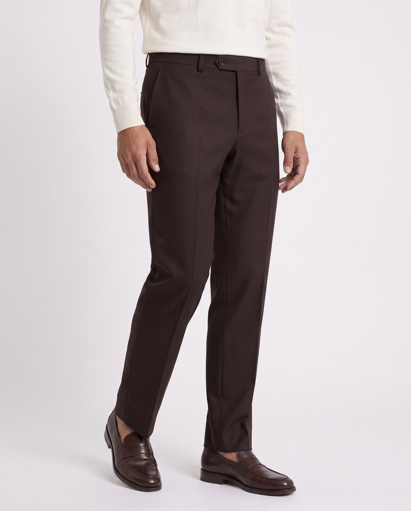 Sante Slim Fit Pantolon Kahverengi