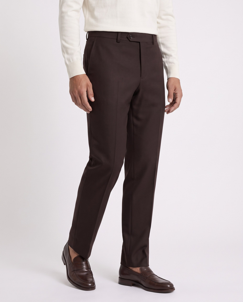 Sante Slim Fit Pantolon Kahverengi