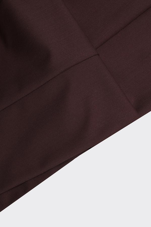 Slim Fit Pantolon Kahverengi