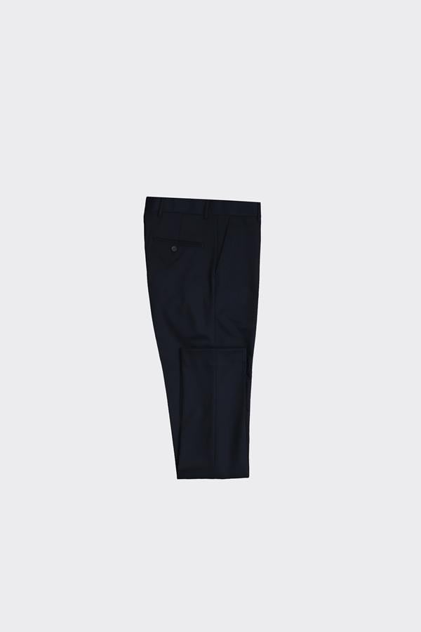 Slim Fit Pantolon Lacivert