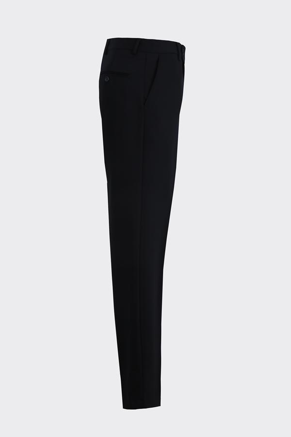 Slim Fit Pantolon Lacivert