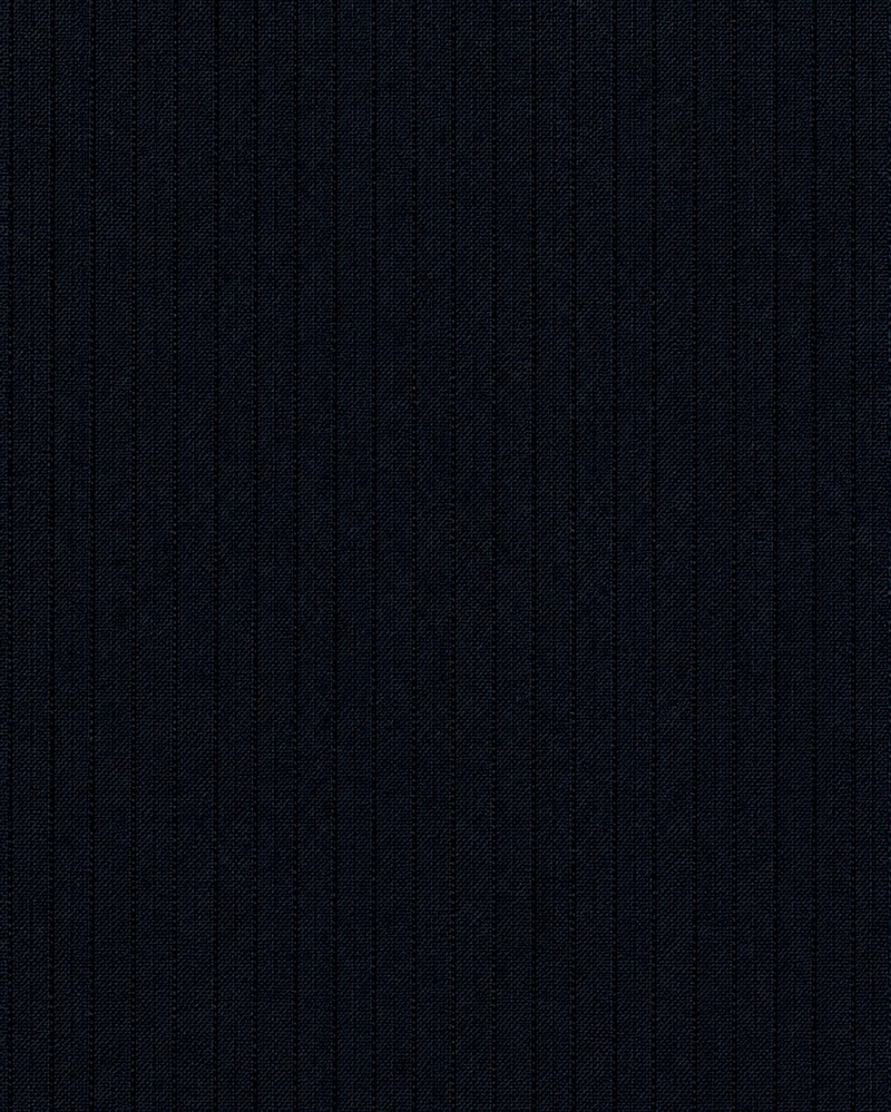 Staten Double-Breasted Suit Black