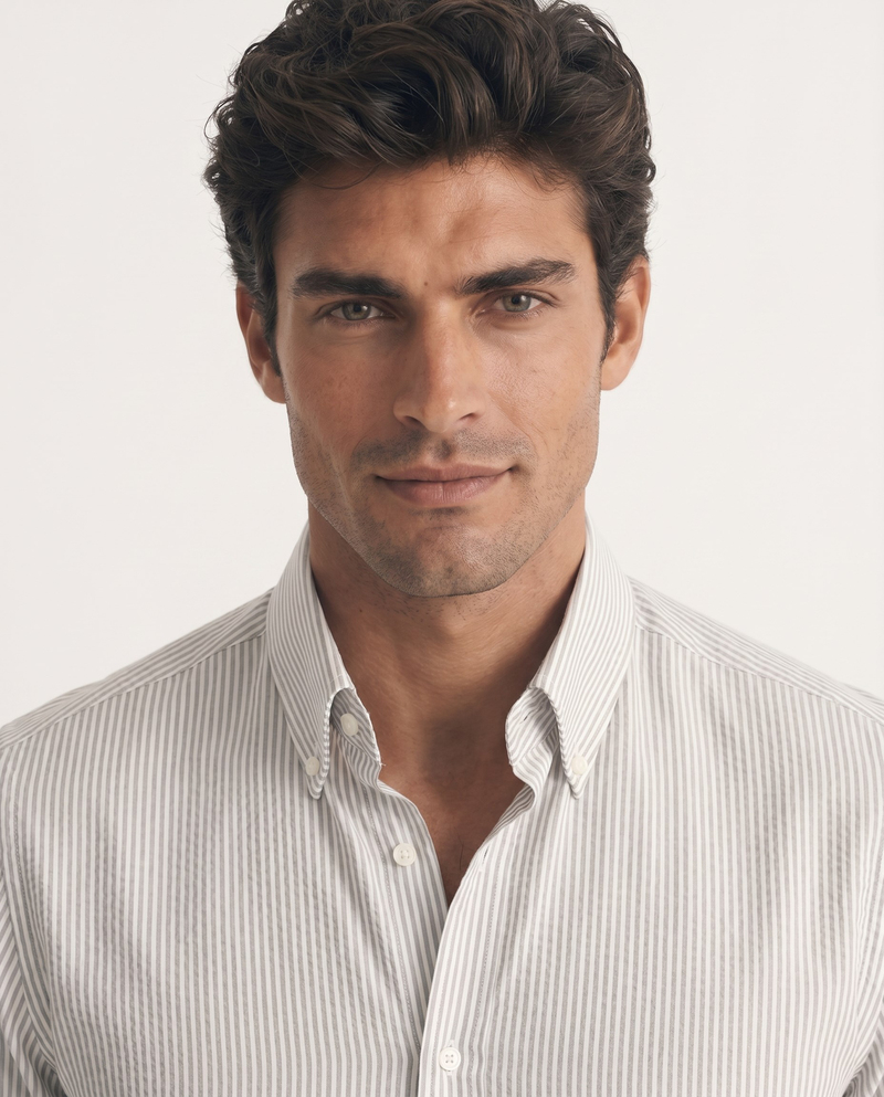 Button-Down Shirt Grey